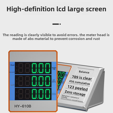 100kg-1000kg Industrial Platform Scale - Mobile Digital Floor Scale