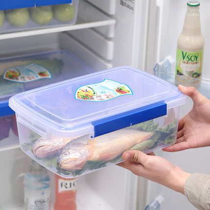 Commercial Large Capacity Food Container, Food Grade Clear Plastic Bin with Lid
