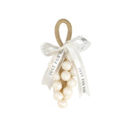 25 Beige Pearl Grape Soap Naked Soap (Handmade, No Returns or Exchanges) Without Bowknot
