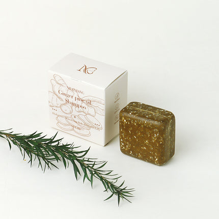 Shampoo Soap Sample Herbal Plant Platycladus Arborvitae Leaf Shampoo Soap Bar Travel Size Mini Portable Travel Hotel Small Soap