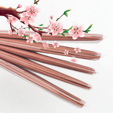 Pink Japanese Cherry Blossom Incense 22cm Bamboo Stick Incense
