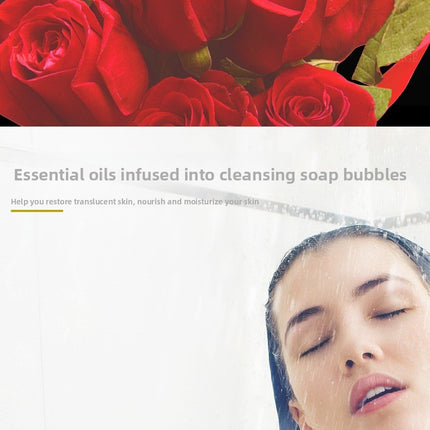 Manufacturer Wholesale Oval Rose Jasmine Handmade Soap for Men and Women Bathing and Face Washing Soap Oil Control Soap Plant Essential Oil Soap