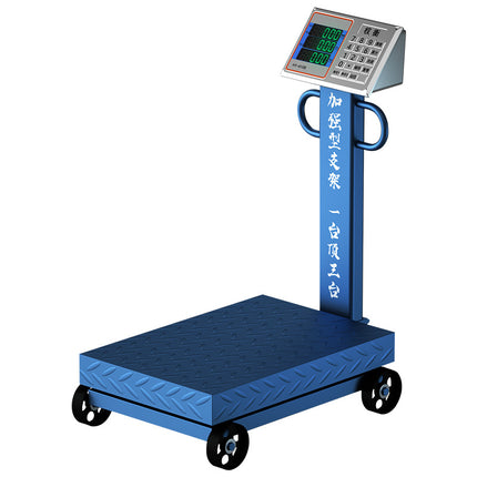 100kg-1000kg Industrial Platform Scale - Mobile Digital Floor Scale