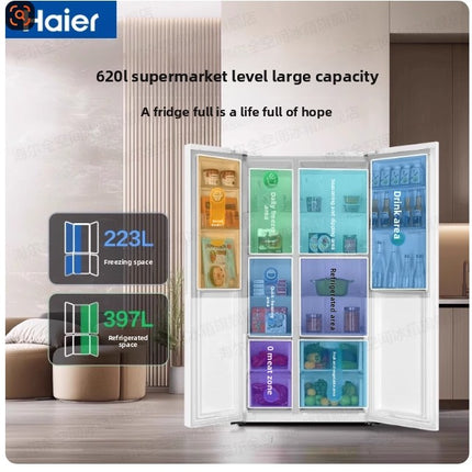 Double-door refrigerator