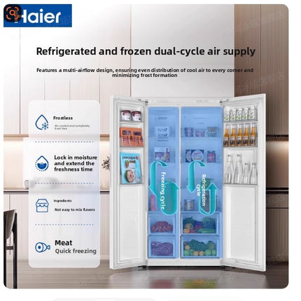 Double-door refrigerator