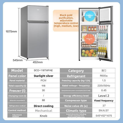 Haier refrigerator BCD-118TMPA