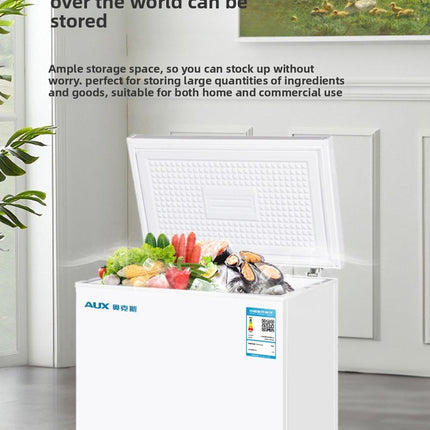 AUX Small Freezer Household Commercial Small Freezer