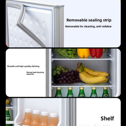 Chigo first-class energy efficiency refrigerator household three-door refrigerator