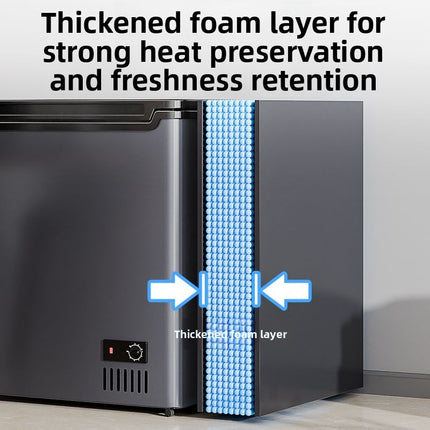 Snowflake first-class energy efficiency freezer freezer refrigerated freezer