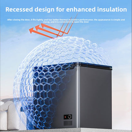 Snowflake first-class energy efficiency freezer freezer refrigerated freezer